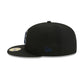 Atlanta Braves Black Basic 59FIFTY Fitted Hat