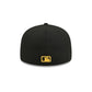 San Diego Padres Black Basic 59FIFTY Fitted Hat