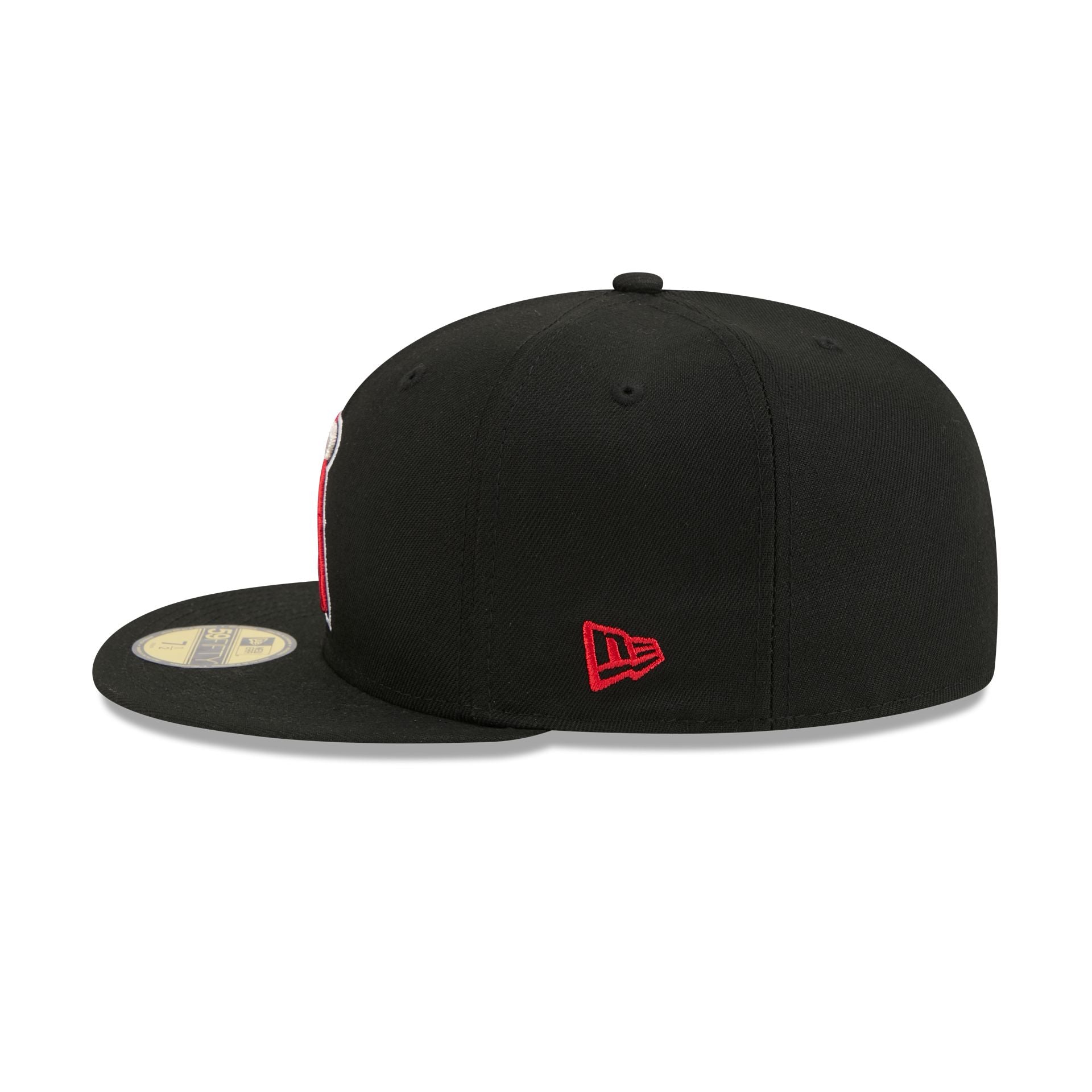 Los Angeles Angels Black Basic 59FIFTY Fitted Hat