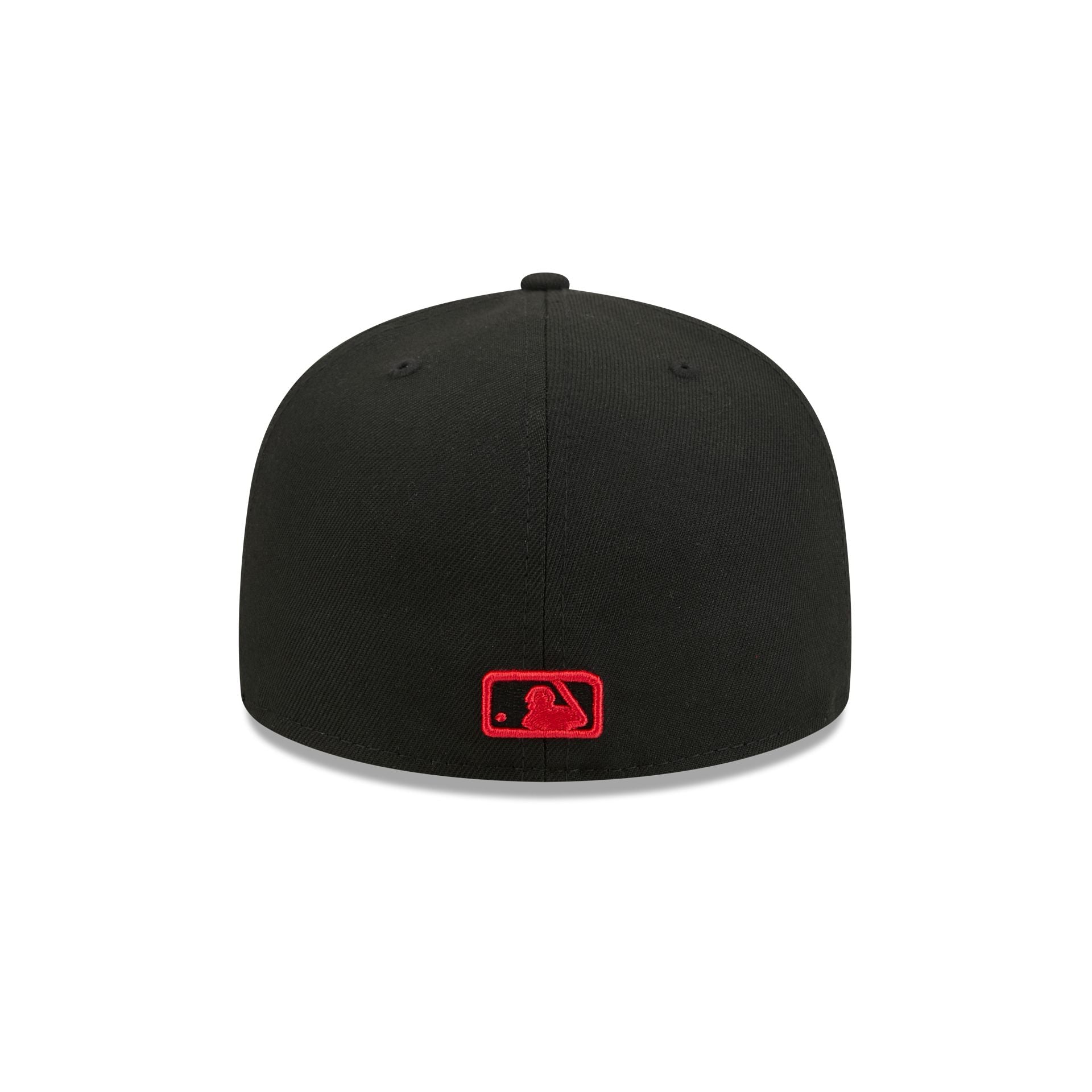 Los Angeles Angels Black Basic 59FIFTY Fitted Hat
