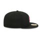 Chicago Cubs Black Basic 59FIFTY Fitted Hat
