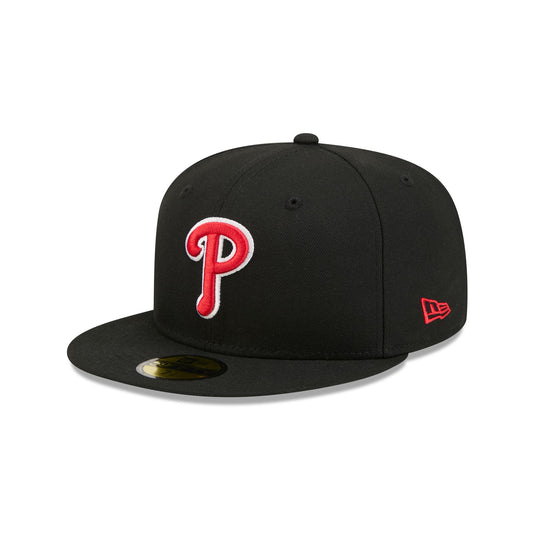 Philadelphia Phillies Black Basic 59FIFTY Fitted Hat - New Era Cap