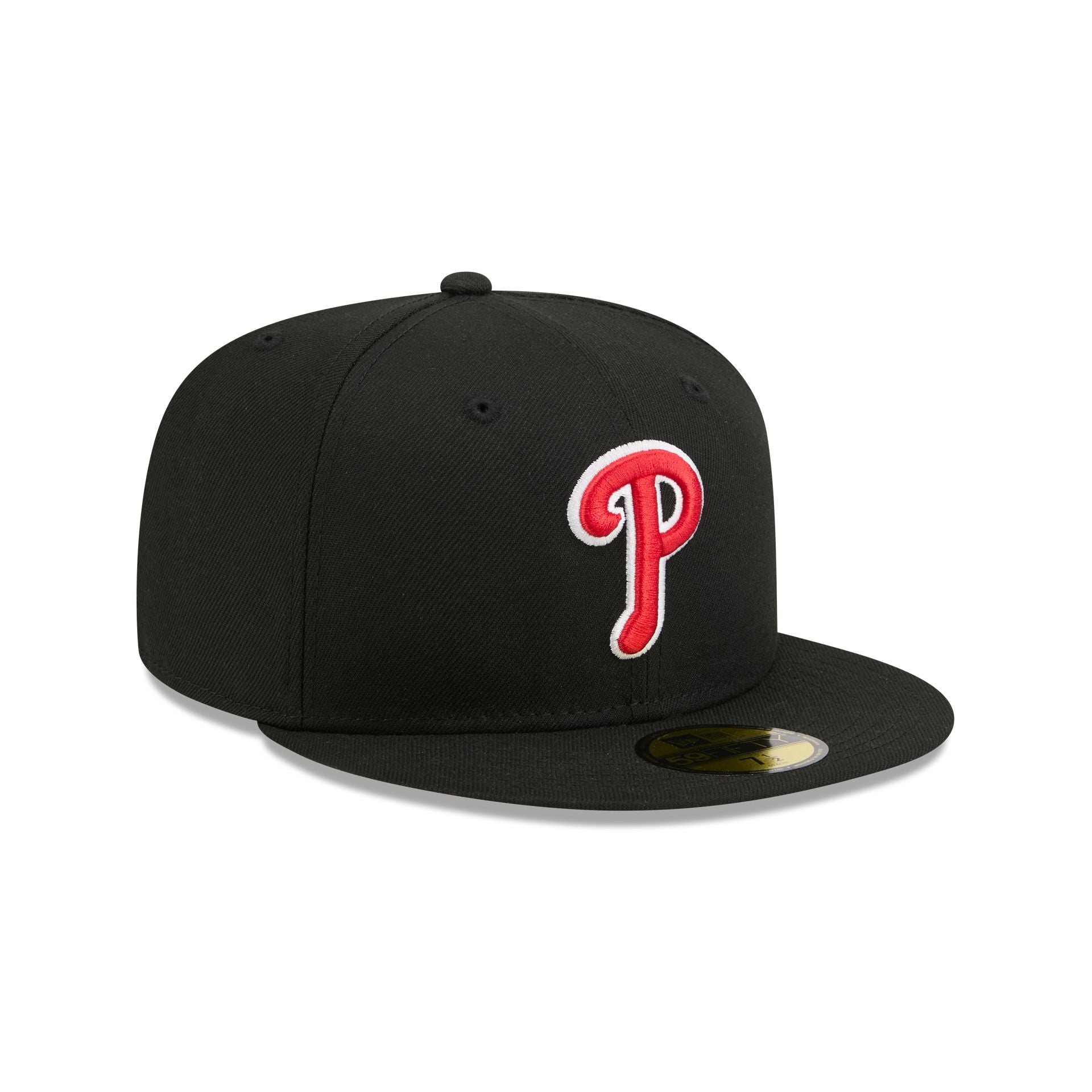 Philadelphia Phillies Black Basic 59FIFTY Fitted Hat