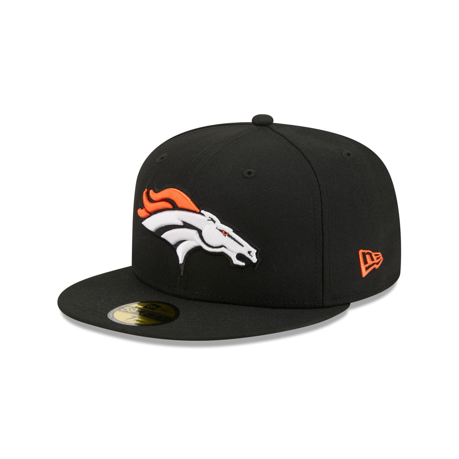 Denver Broncos Black Basic 59FIFTY Fitted Hat