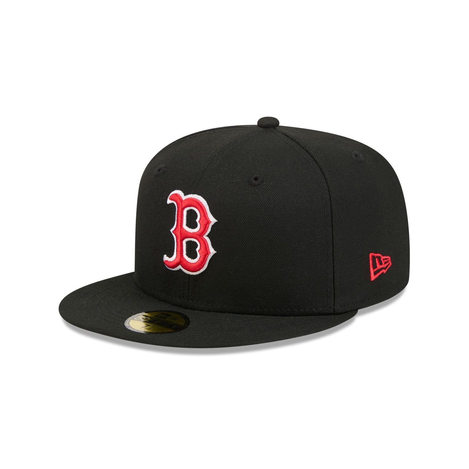 Boston Red Sox Black Basic 59FIFTY Fitted Hat