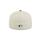 San Diego Padres Chrome White Basic 59FIFTY Fitted Hat
