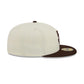 San Diego Padres Chrome White Basic 59FIFTY Fitted Hat