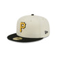 Pittsburgh Pirates Chrome White Basic 59FIFTY Fitted Hat