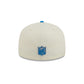 Detroit Lions Chrome White Basic 59FIFTY Fitted Hat