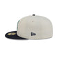 Seattle Mariners Chrome White Basic 59FIFTY Fitted Hat