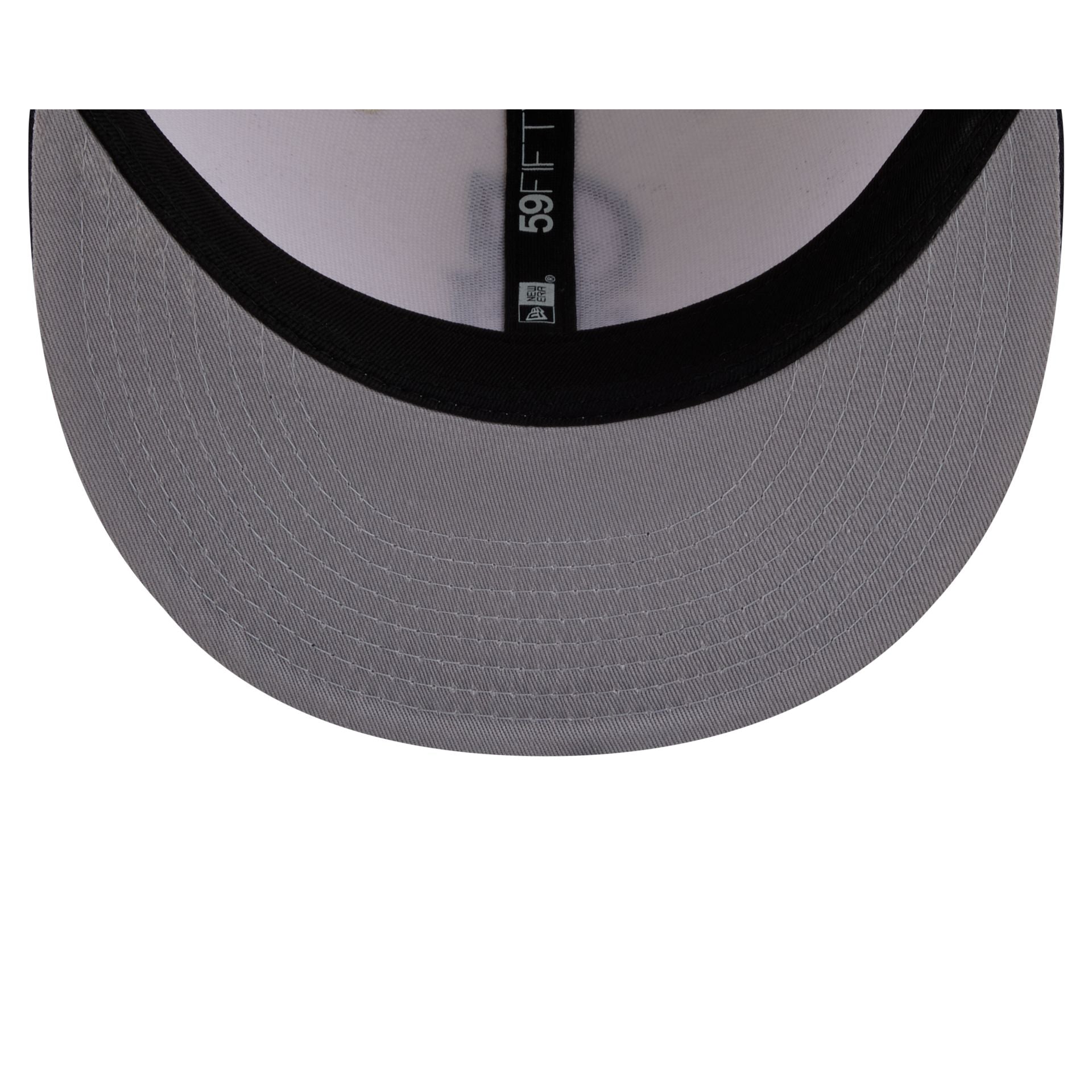 Seattle Mariners Chrome White Basic 59FIFTY Fitted Hat