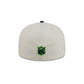 Seattle Seahawks Chrome White Basic 59FIFTY Fitted Hat