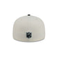 Las Vegas Raiders Chrome White Basic 59FIFTY Fitted Hat