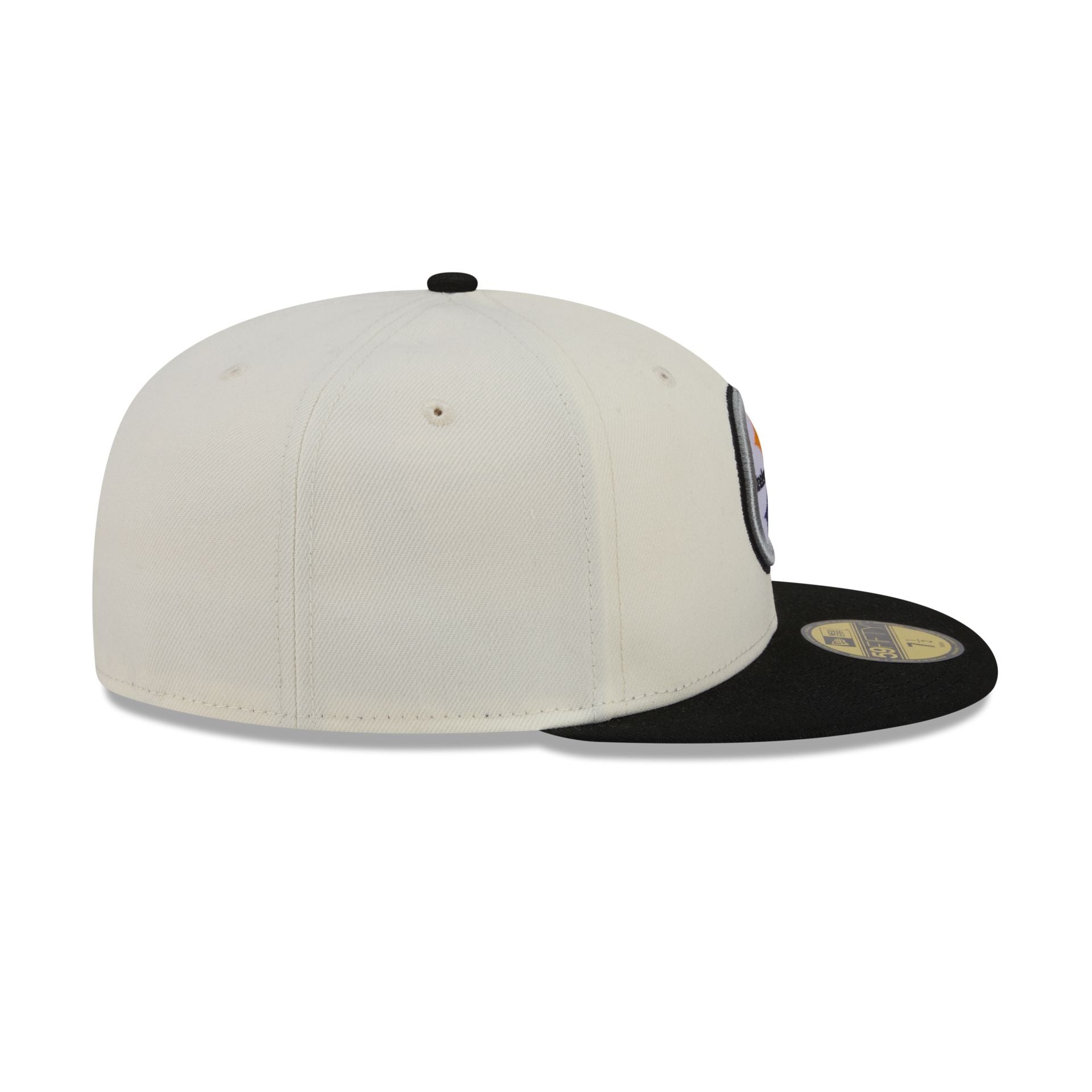 Pittsburgh Steelers Chrome White Basic 59FIFTY Fitted Hat