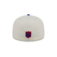 Buffalo Bills Chrome White Basic 59FIFTY Fitted Hat