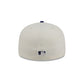 Los Angeles Dodgers Chrome White Basic 59FIFTY Fitted Hat