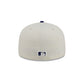 Texas Rangers Chrome White Basic 59FIFTY Fitted Hat