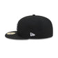 Kansas City Royals Black and White Basic 59FIFTY Fitted Hat