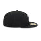 Kansas City Royals Black and White Basic 59FIFTY Fitted Hat