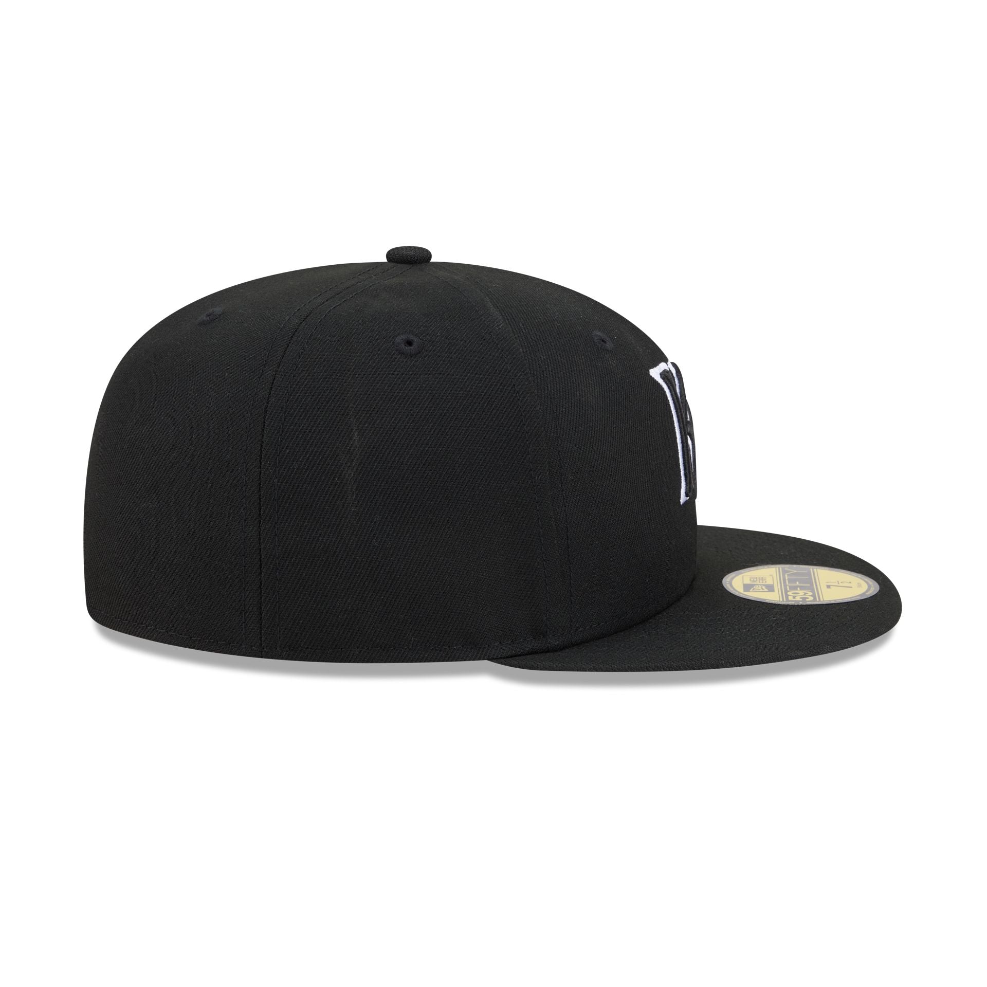 Kansas City Royals Black and White Basic 59FIFTY Fitted Hat