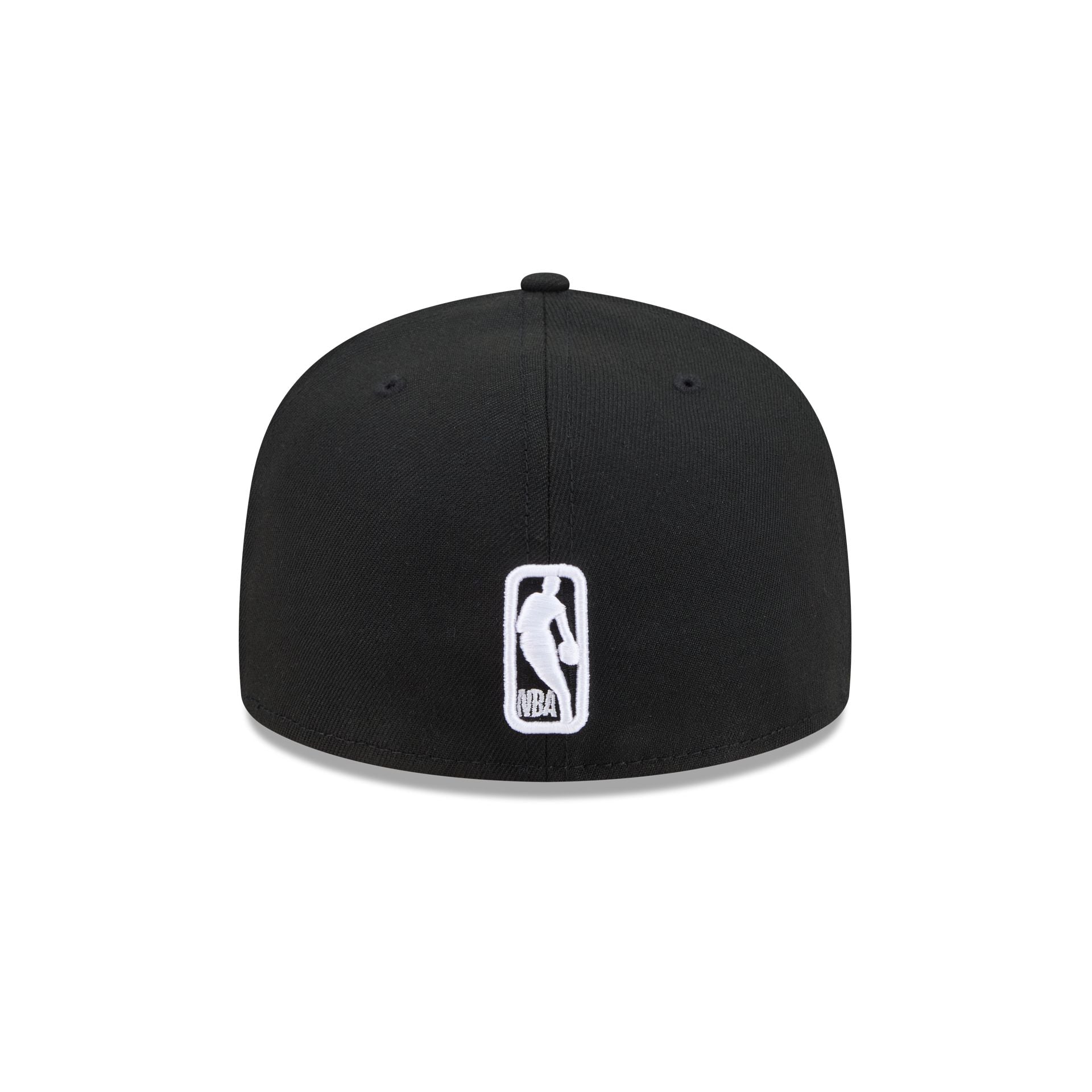 Los Angeles Lakers Black and White Basic 59FIFTY Fitted Hat