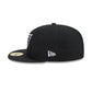 Philadelphia Eagles Black and White Basic 59FIFTY Fitted Hat