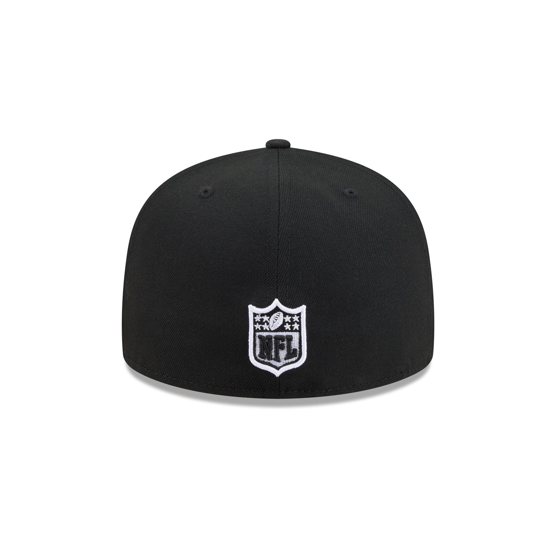 Philadelphia Eagles Black and White Basic 59FIFTY Fitted Hat