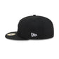 Seattle Mariners Black and White Basic 59FIFTY Fitted Hat