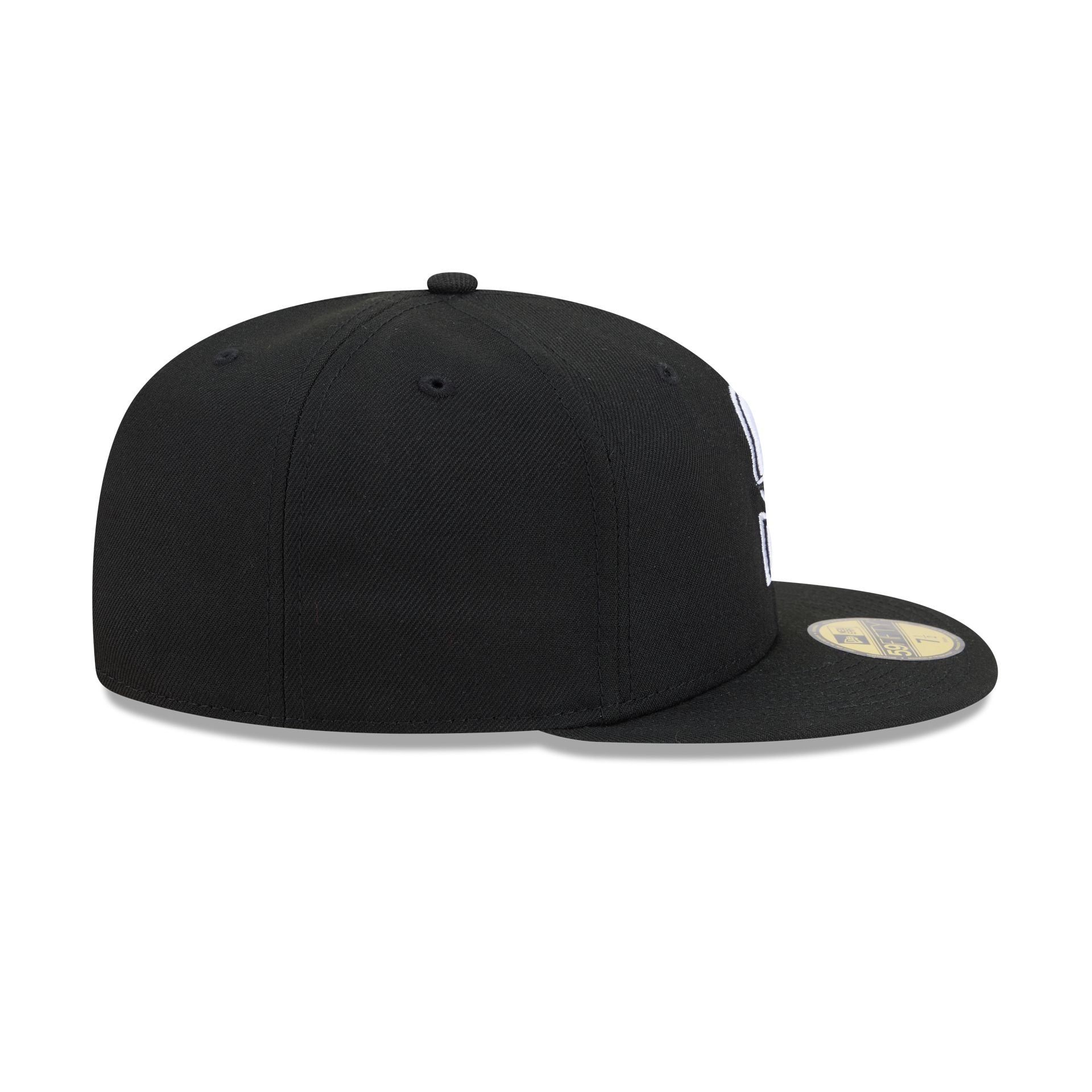 Seattle Mariners Black and White Basic 59FIFTY Fitted Hat