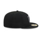 Chicago Bears Black and White Basic 59FIFTY Fitted Hat