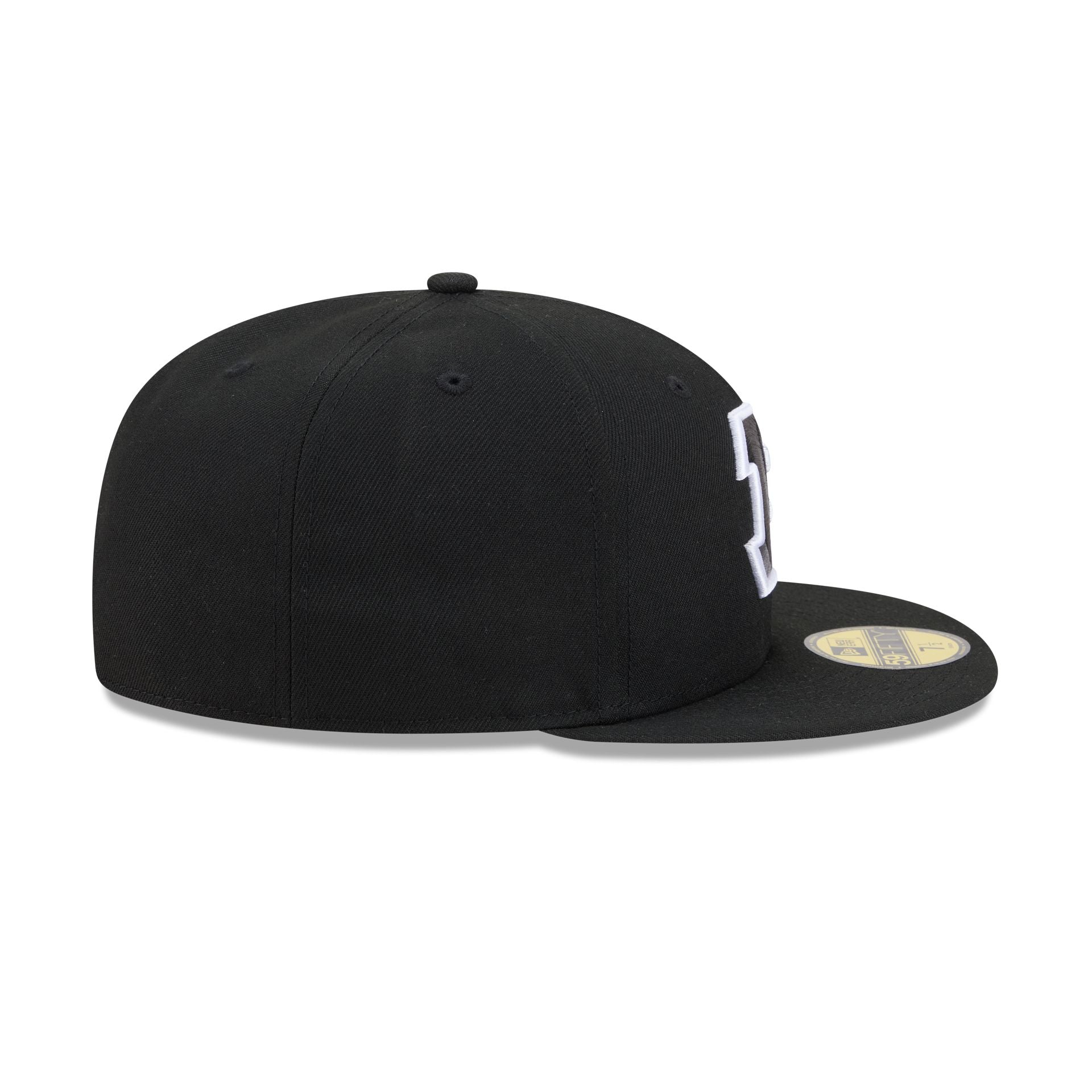 Cincinnati Bengals Black and White Basic 59FIFTY Fitted Hat