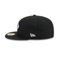Kansas City Chiefs Black and White Basic 59FIFTY Fitted Hat