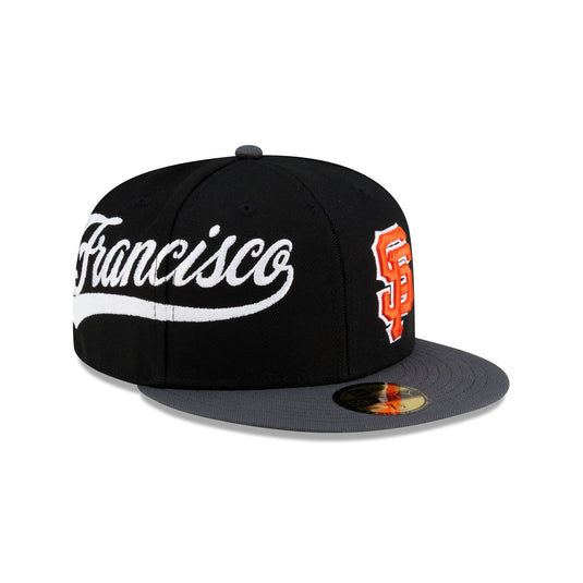 San Francisco Giants Premium Multi Logo 59FIFTY Fitted Hat - New Era Cap