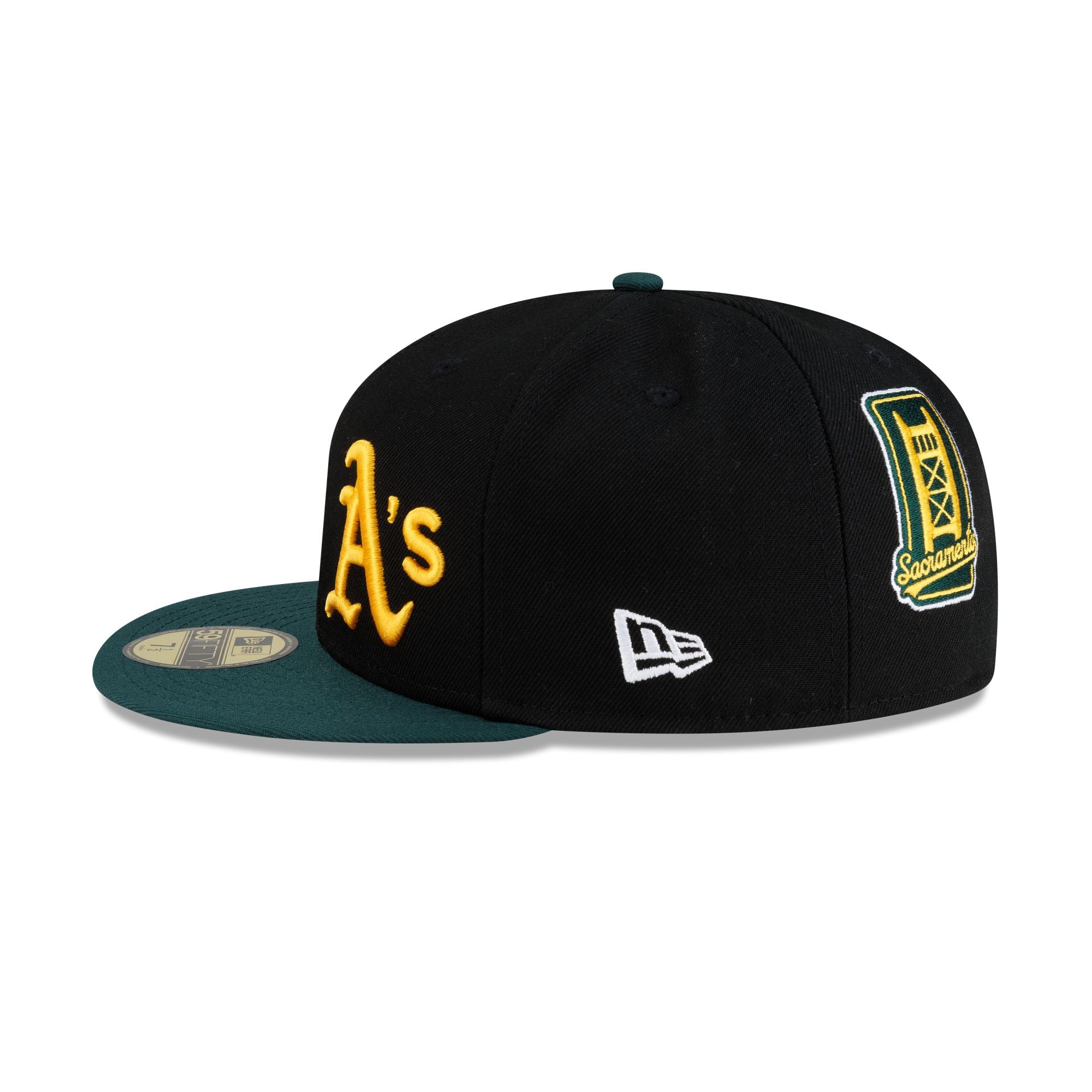 Athletics Premium Multi Logo 59FIFTY Fitted Hat – New Era Cap