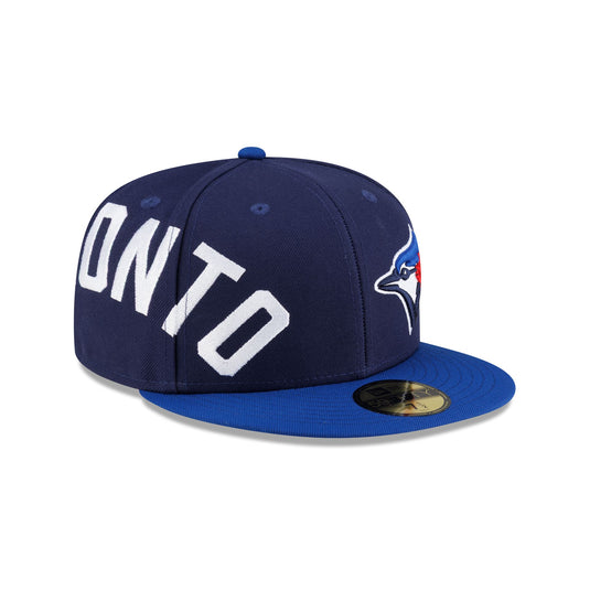 Toronto Blue Jays Premium Multi Logo 59FIFTY Fitted Hat - New Era Cap