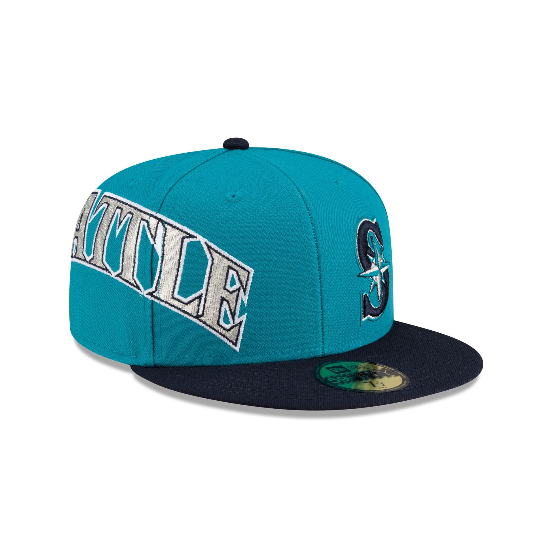 Seattle Mariners Premium Multi Logo 59FIFTY Fitted Hat – New Era Cap