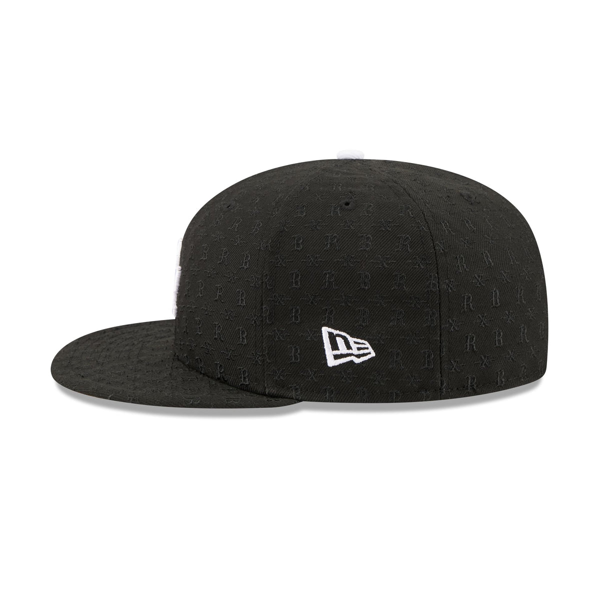 Born x Raised x Los Angeles Dodgers All Over Black 59FIFTY Fitted Hat