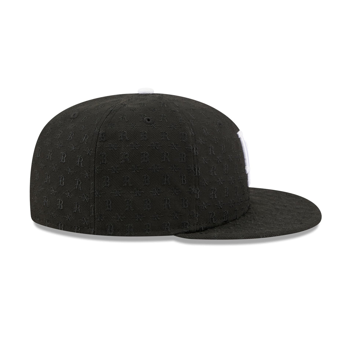 Born x Raised x Los Angeles Dodgers All Over Black 59FIFTY Fitted Hat