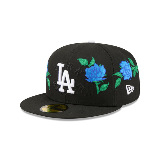 Born x Raised x Los Angeles Dodgers Floral Black 59FIFTY Fitted Hat