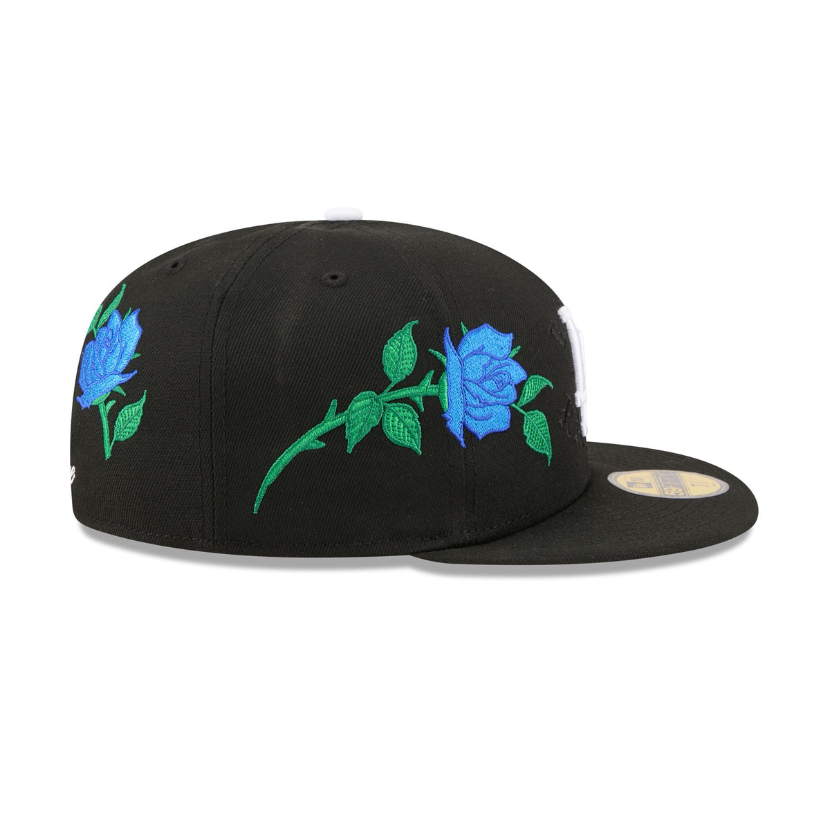 Born x Raised x Los Angeles Dodgers Floral Black 59FIFTY Fitted Hat