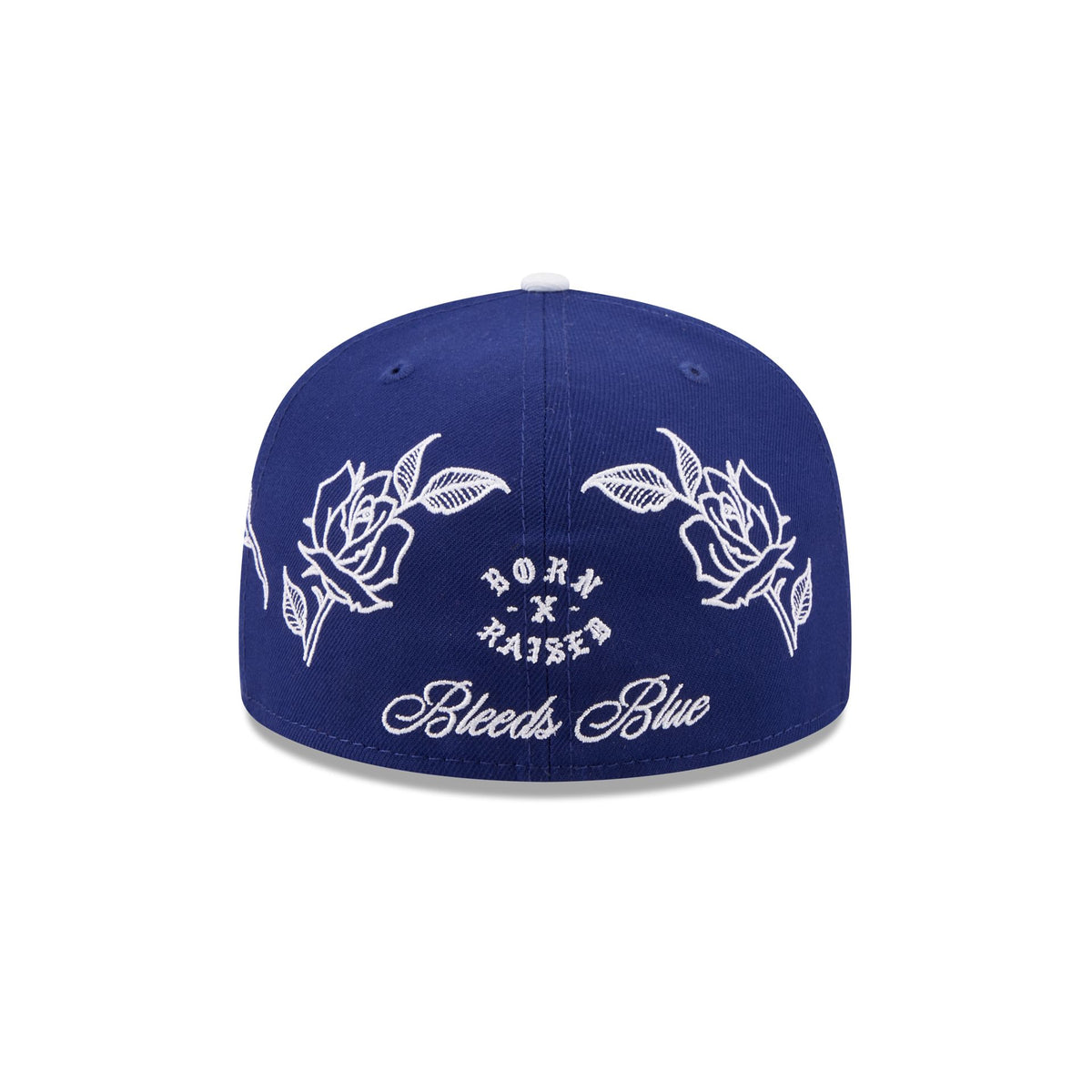 Born x Raised x Los Angeles Dodgers Floral Royal Blue 59FIFTY Fitted Hat