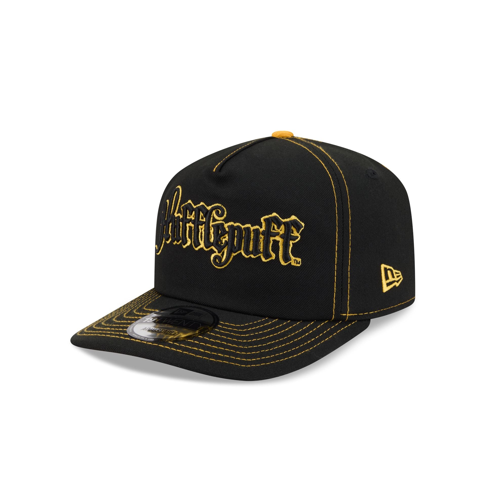 Harry Potter Hufflepuff Contrast Stitch 19TWENTY Adjustable Hat