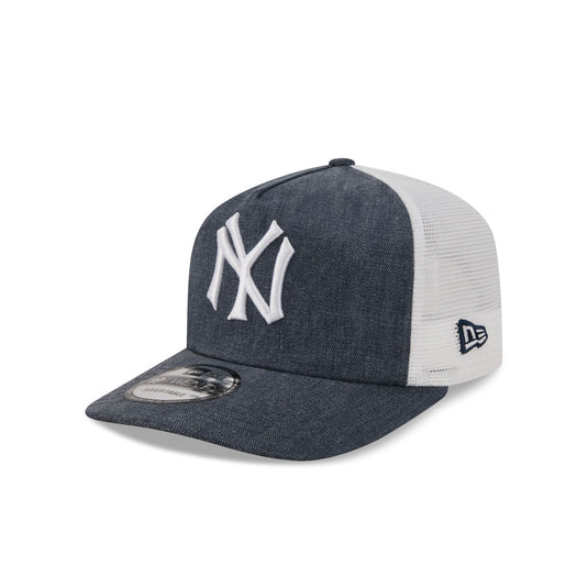 New York Yankees Herringbone Team Colors 19TWENTY Trucker Hat - New Era Cap