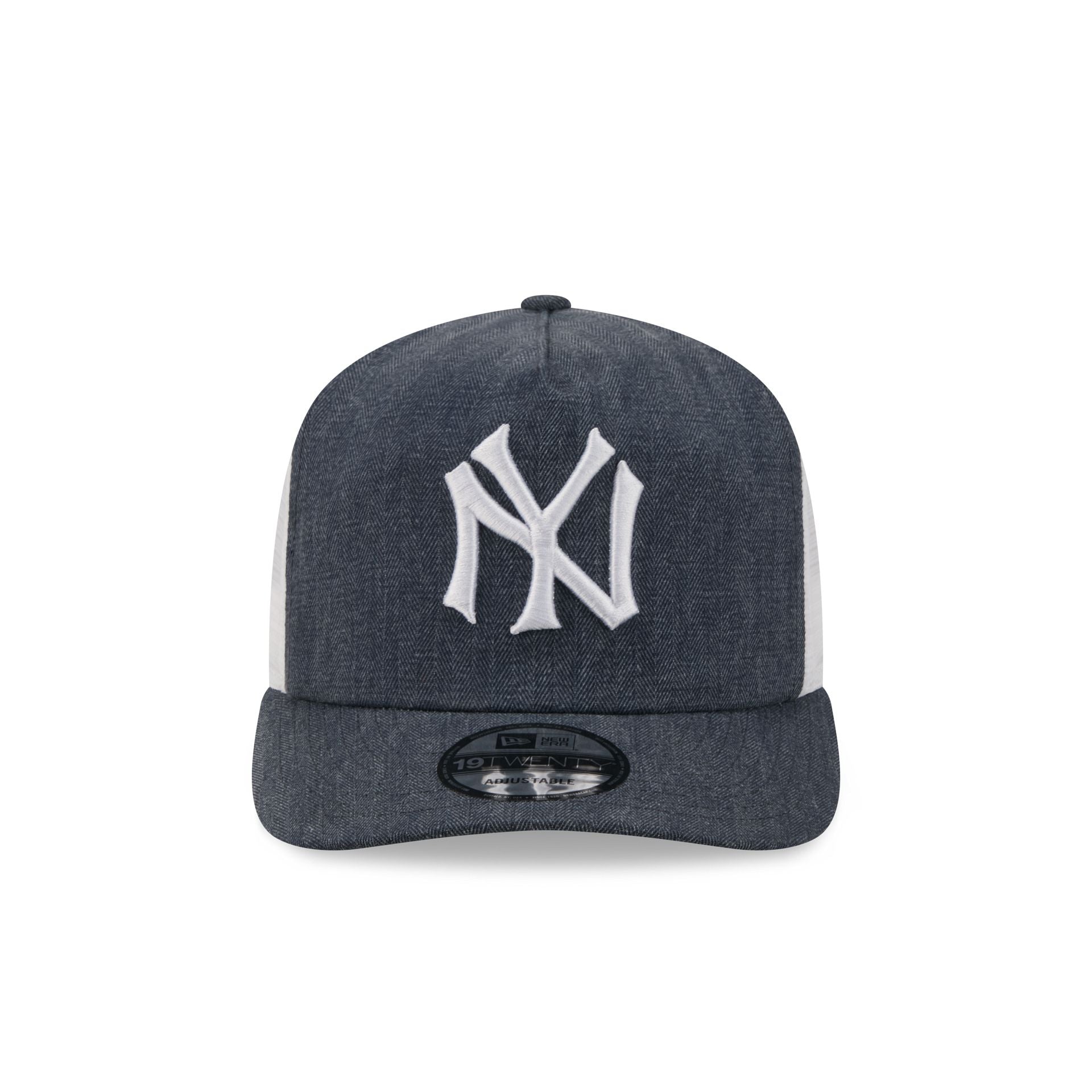 New York Yankees Herringbone Team Colors 19TWENTY Trucker Hat