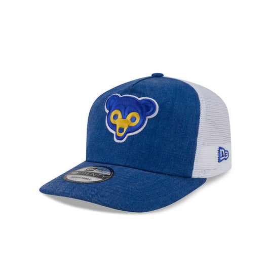 Chicago Cubs Herringbone Team Colors 19TWENTY Trucker Hat - New Era Cap