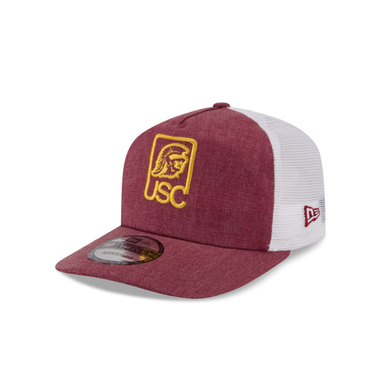 USC Trojans Herringbone Team Colors 19TWENTY Trucker Hat - New Era Cap