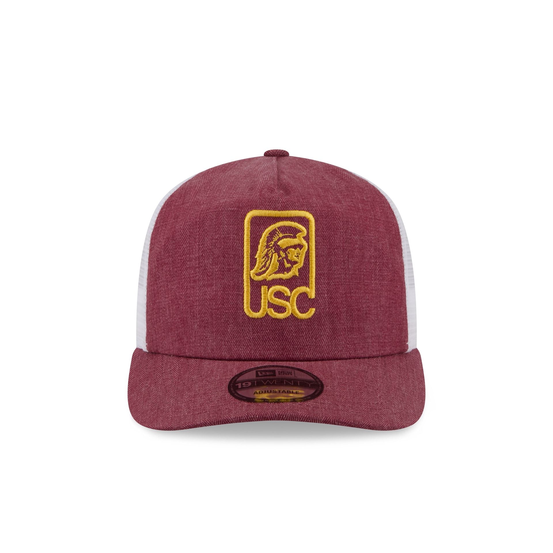 USC Trojans Herringbone Team Colors 19TWENTY Trucker Hat