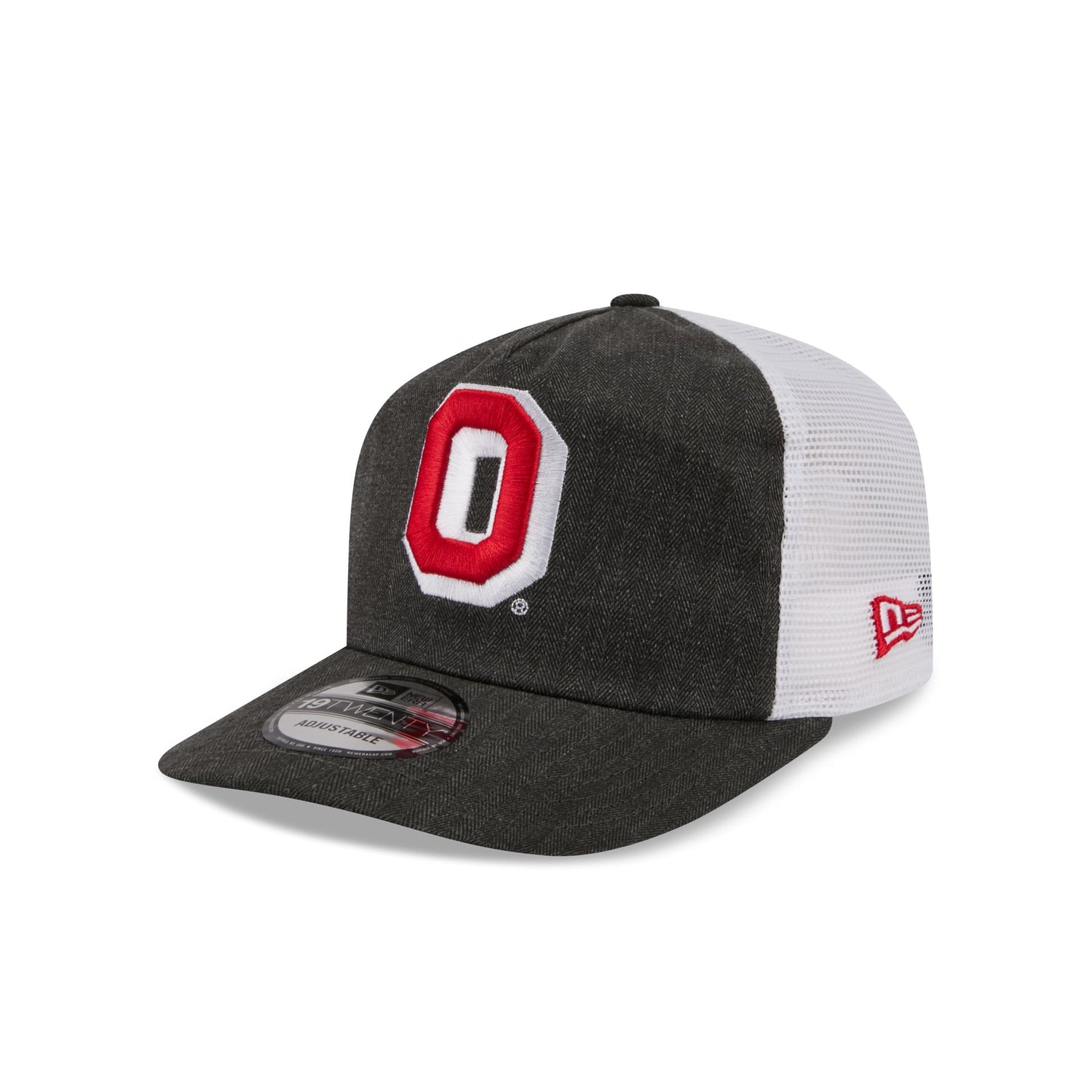 Ohio State Buckeyes Herringbone Team Colors 19TWENTY Trucker Hat