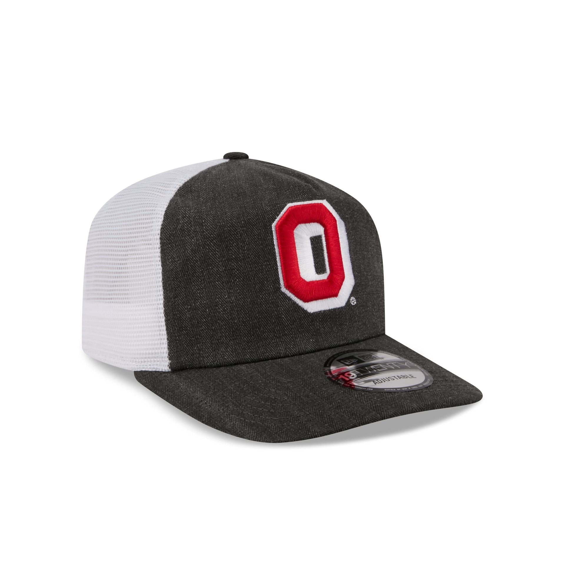 Ohio State Buckeyes Herringbone Team Colors 19TWENTY Trucker Hat