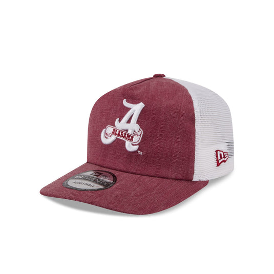 Alabama Crimson Tide Herringbone Team Colors 19TWENTY Trucker Hat - New Era Cap